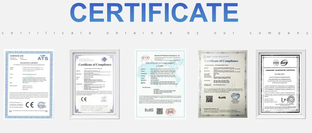 Certifications