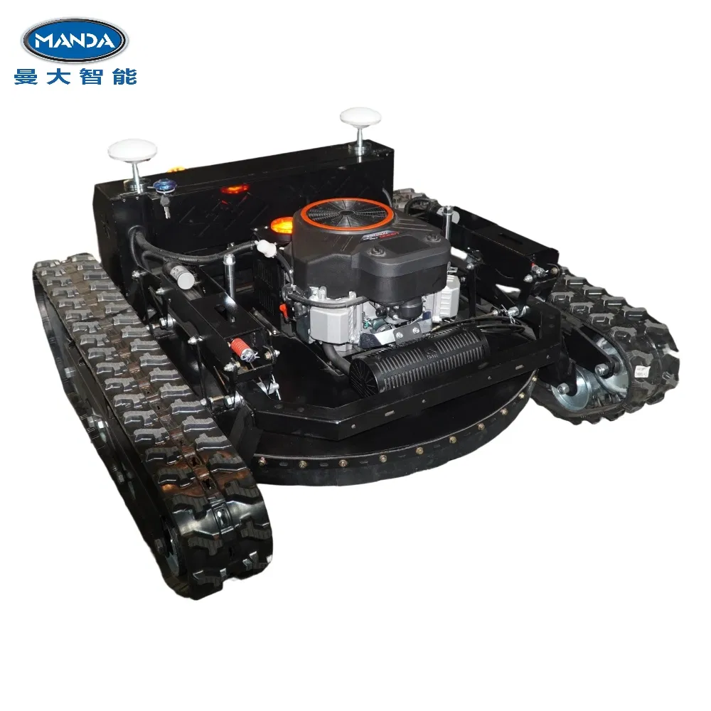 Cutting Width 900mm Autonomous Robotic Mower Adopt Beidou Navigation