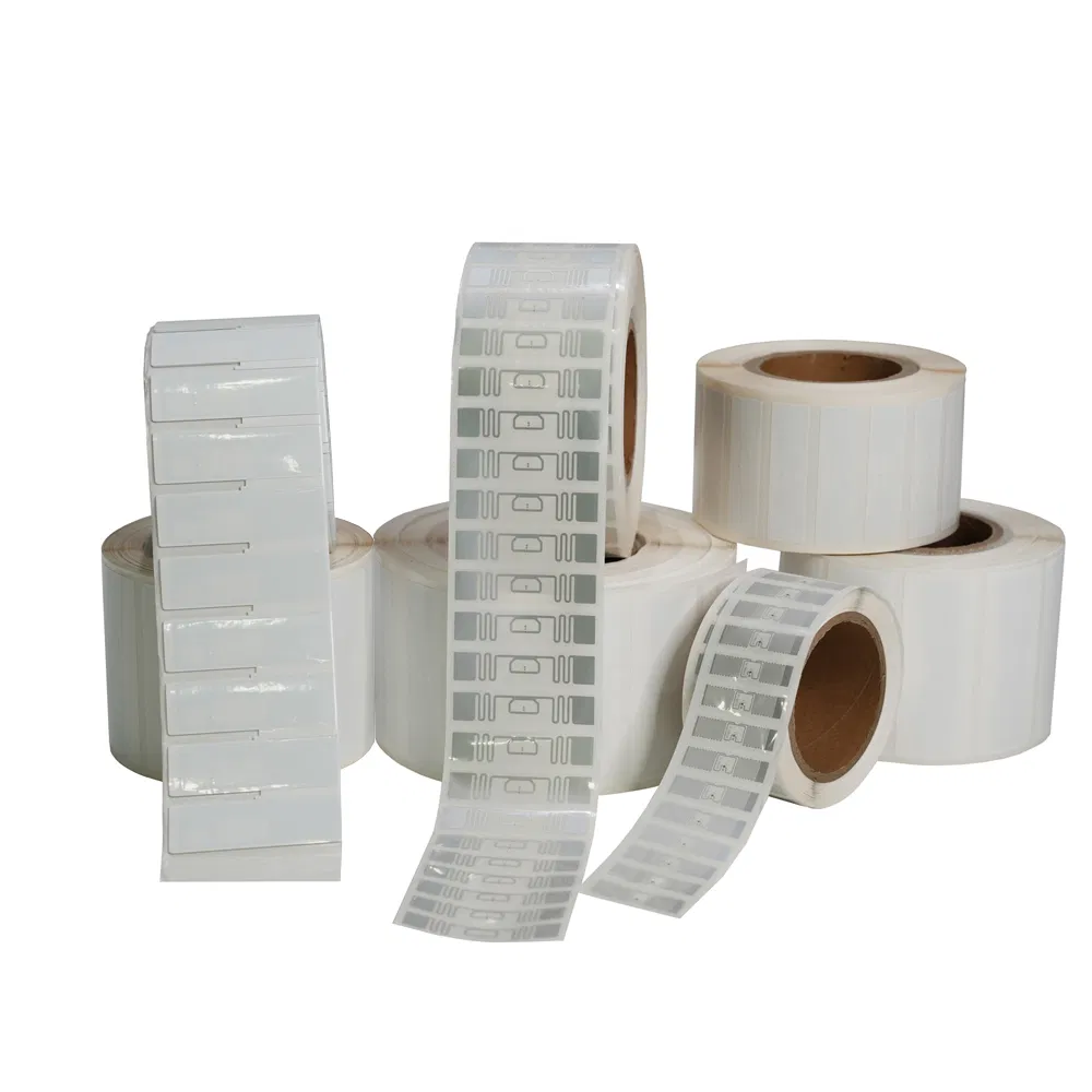 Wholesale UHF RFID Label Sticker Ucode 9 RFID Tracking Sticker RFID Tag Solutions of Logistics/ Warehouse/ Retail Management