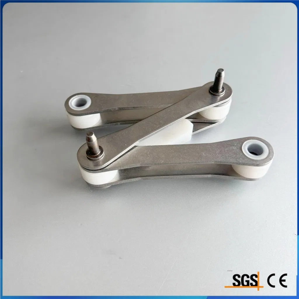 High Durability C208AHL Food Grade Stainless Steel Ice Cream Cold Drink Nylon Roller Conveyor Chain for Industrial Production Lines