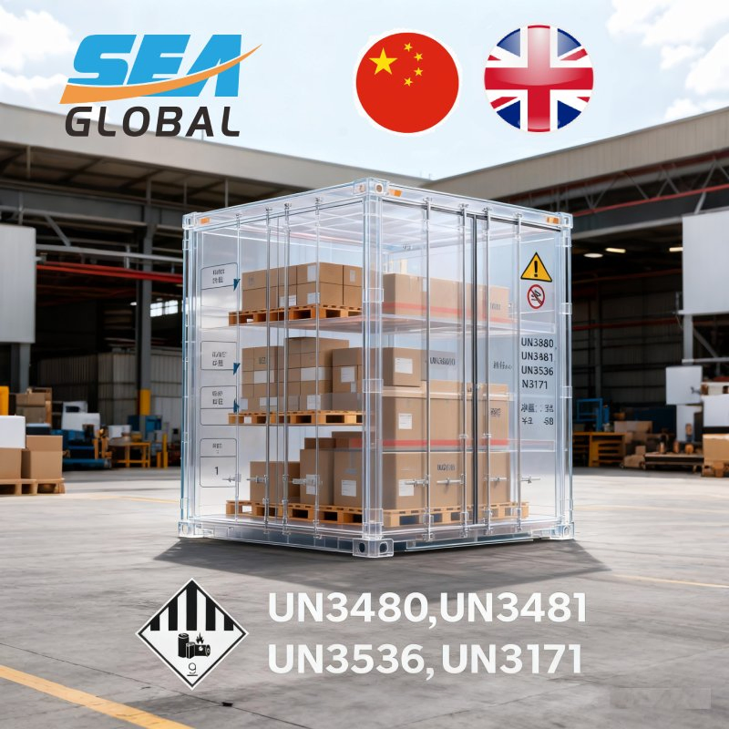Freight Forwarder Dangerous Cargo Battery LCL Shipping Un3480 Un3481 Un3536 Un3171 EXW Fob DDU DDP Logistics Agent