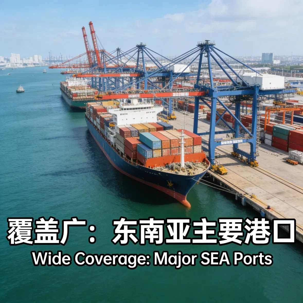 DDP DDU Competitive Sea Freight Express Service - Sea Transportation Service From China to Southeast Asia. Freight Forwarding Service. Door-to-Door Transportati