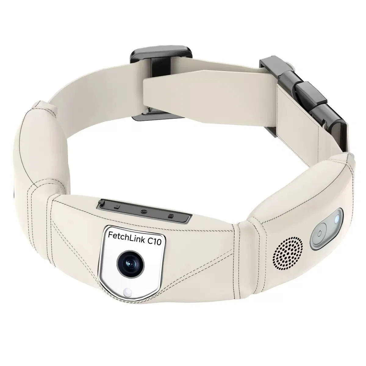 Fetchlink C10 Dog GPS Tracker &amp; Live Camera Smart Collar Real-Time Tracking, Geofence &amp; Video