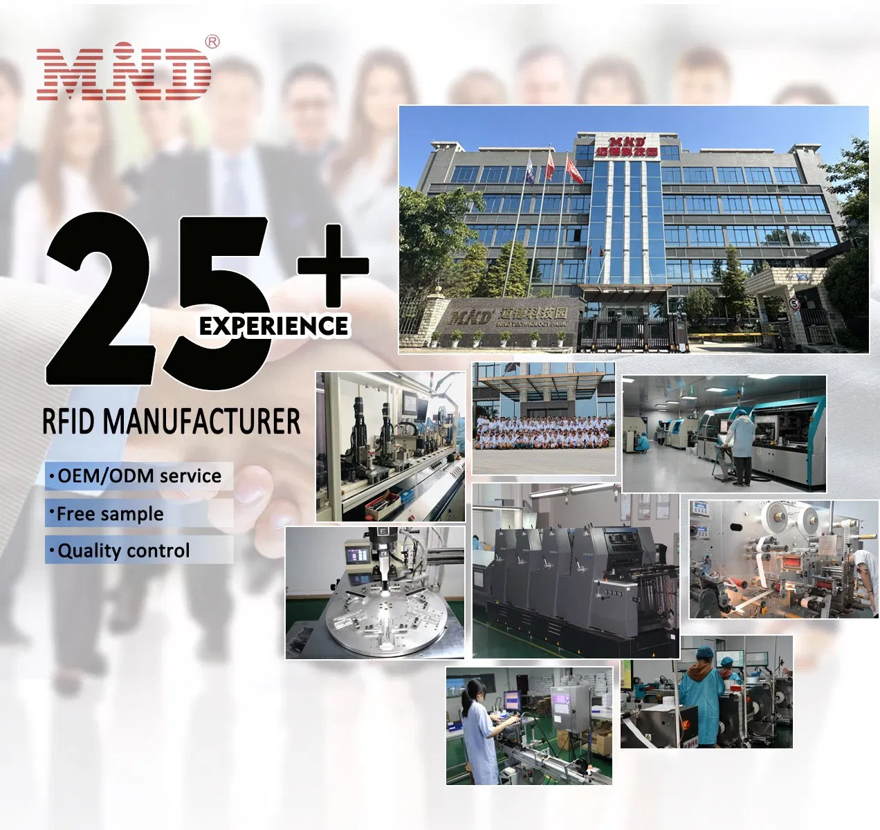 Wholesale UHF RFID Label Sticker Ucode 9 RFID Tracking Sticker RFID Tag Solutions of Logistics/ Warehouse/ Retail Management