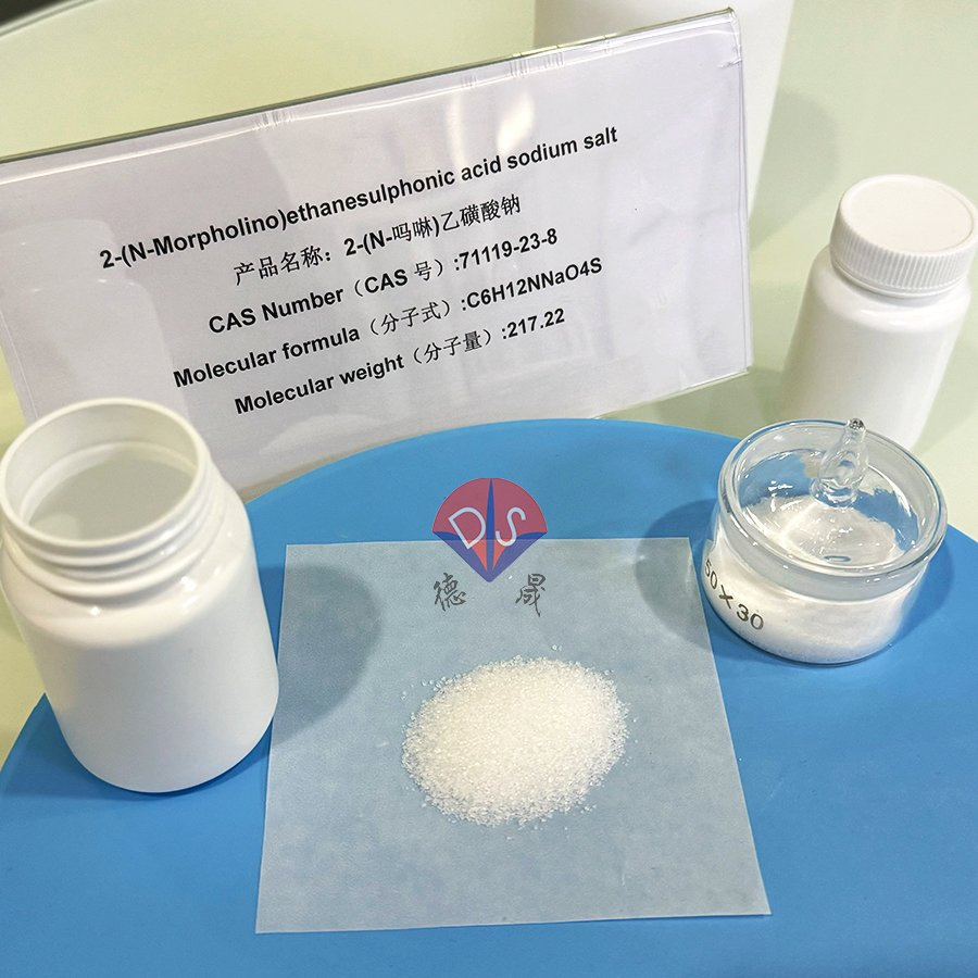 Laboratory Reagent Mes Sodium Salt Solution Has Good Solubility for Preparing Buffer Solution