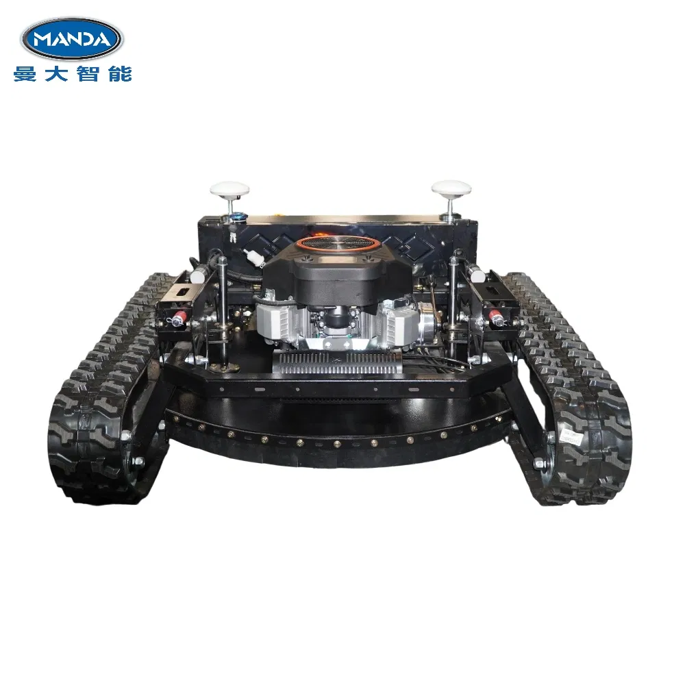 Cutting Width 900mm Autonomous Robotic Mower Adopt Beidou Navigation