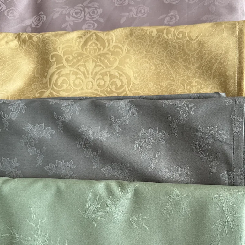 Satin Jacquard Textile Fabric