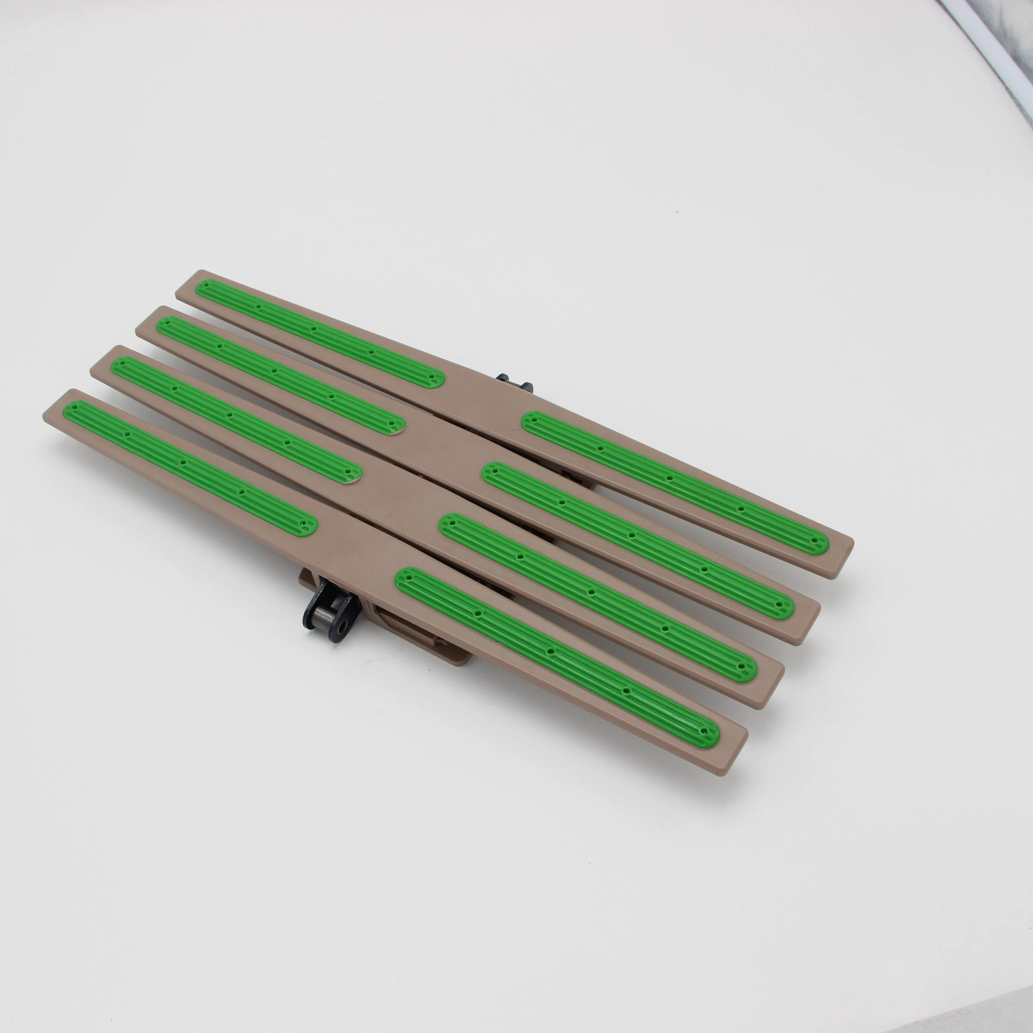 1873tw Low Friction Rubber Top Spiral Conveyor Chain