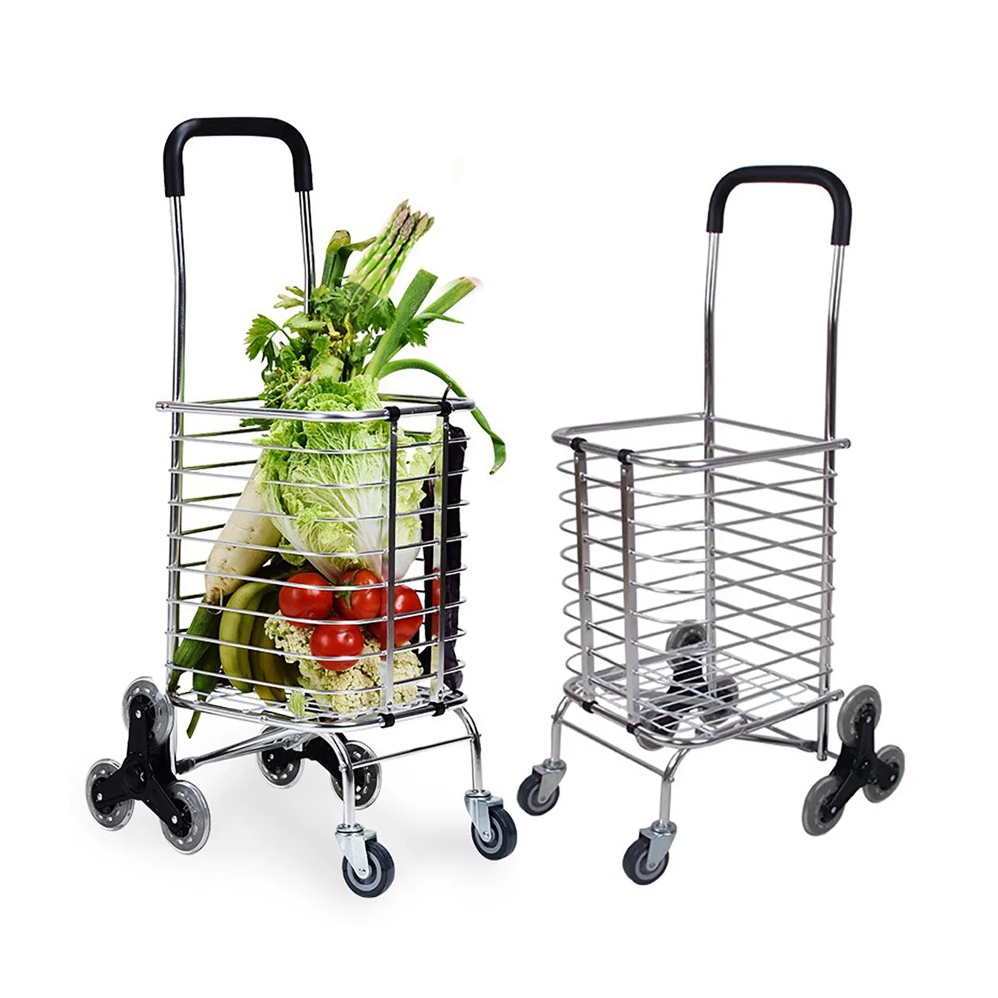 Barcode Scanning Warehouse Trolley Streamlining Inventory Management