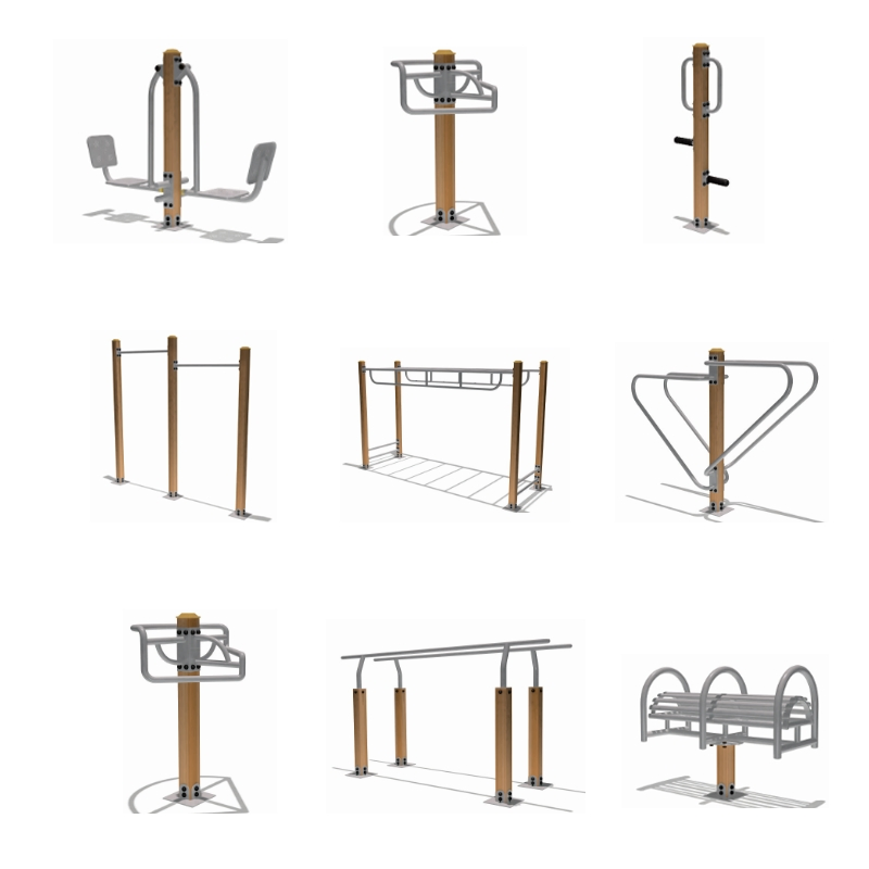 Commercial Outdoors Fitness Station Kids Training Exercise Sports Parks Workout Streng Body Building Best Gym Equipment
