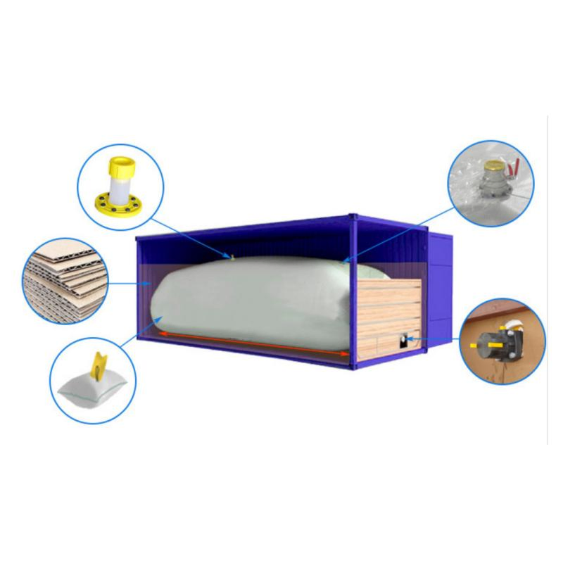 20FT Palm Oil Sunflower Cooking Oil Water Milk Non-Dangerous Chemicals Flexibag Flexitank