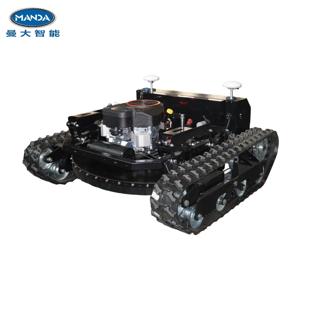 Cutting Width 900mm Autonomous Robotic Mower Adopt Beidou Navigation