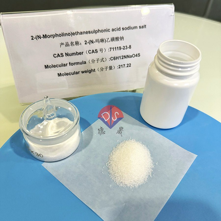 Laboratory Reagent Mes Sodium Salt Solution Has Good Solubility for Preparing Buffer Solution