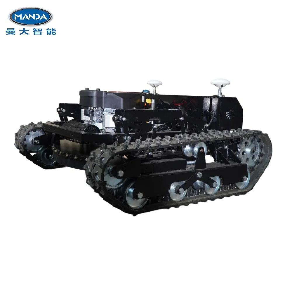 Cutting Width 900mm Autonomous Robotic Mower Adopt Beidou Navigation