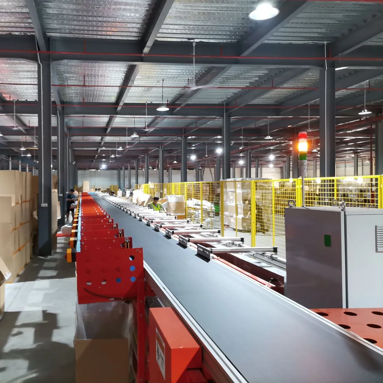 Smart Warehouse Management System Featuring Advanced Air Push Technology