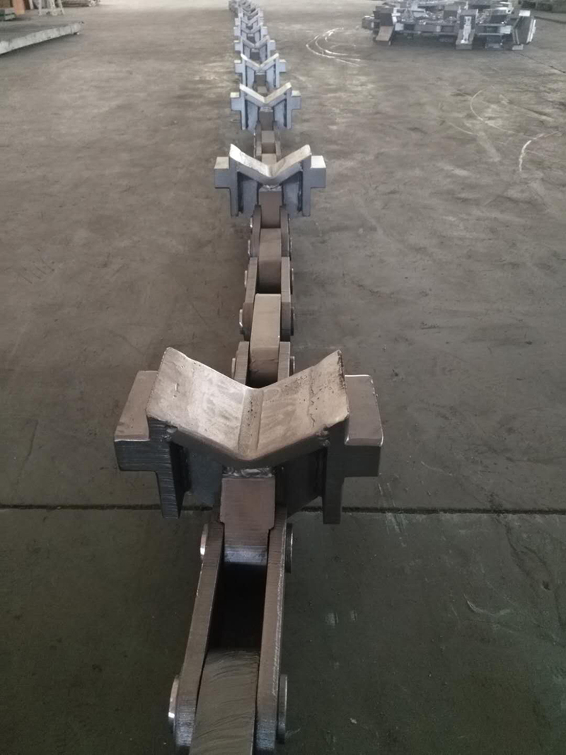 125mm Cold Bed Conveyor Chain on Metallurgy Industry
