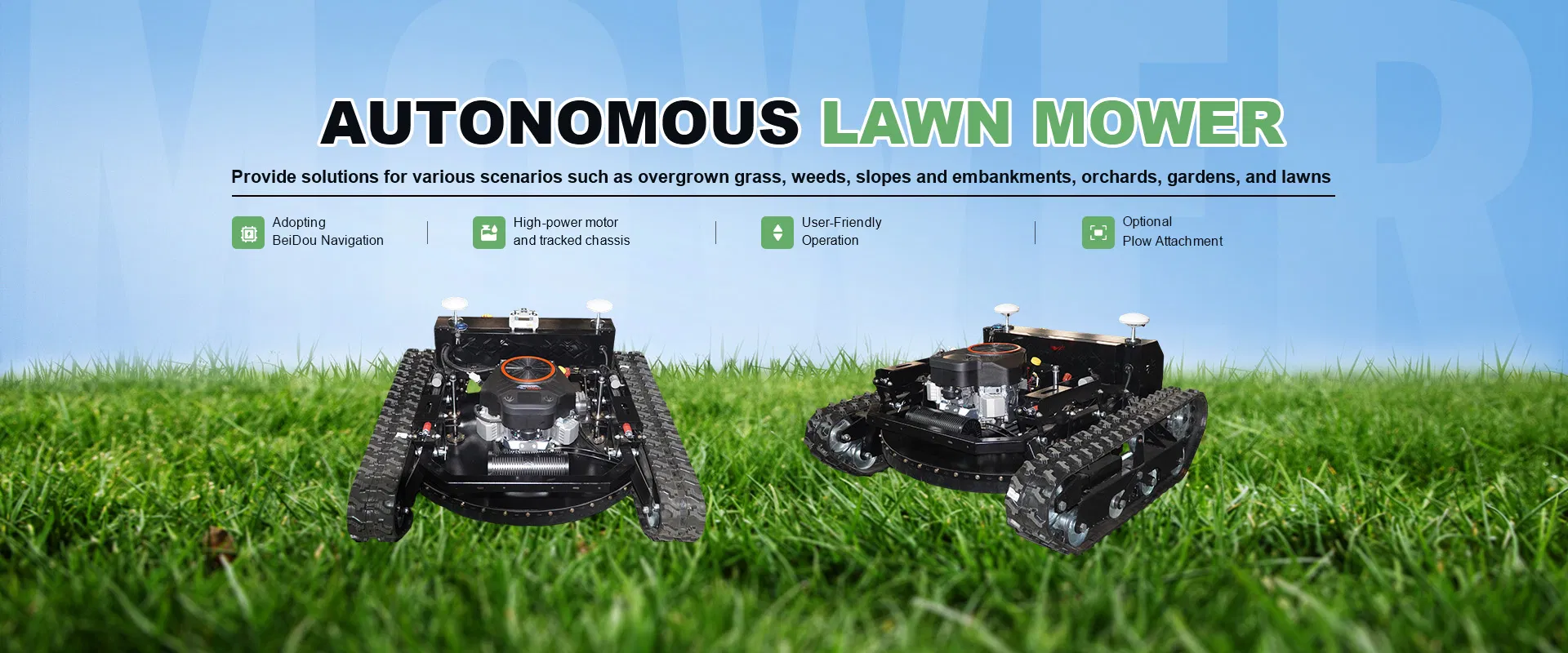 Autonomous Robotic Mower