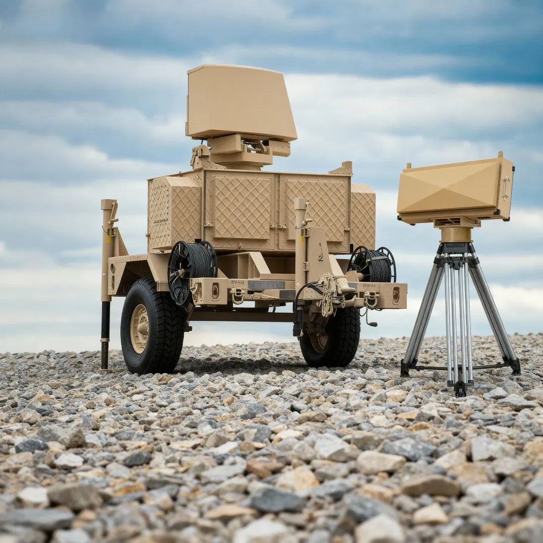 5km Radar Range Real-Time Drone Detection and Tracking System