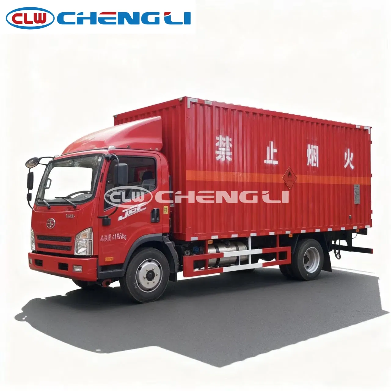 Sinotruk Explosive-Proof Blasting Equipment Dangerous Goods Transport Cargo Van Box Truck