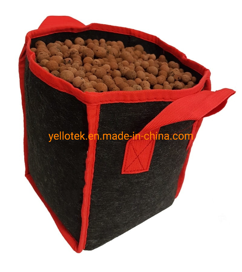 Square Grow Bags with Handle Heavy Duty Thickened Breathable Fabric Pot Reusable Planting Premium Cube Plants for Indoor and Outdoor Garden