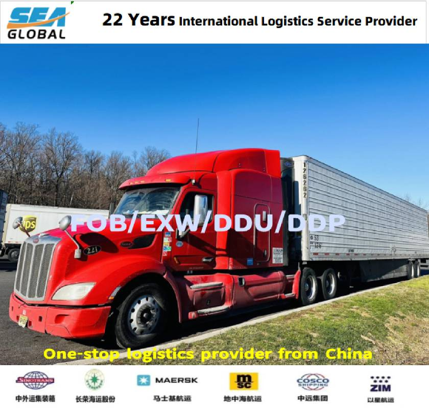 LCL Logistics Forwarder D2d Shipping Agent to Belgium Denmark Austria