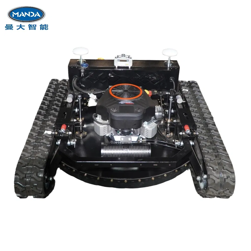 Cutting Width 900mm Autonomous Robotic Mower Adopt Beidou Navigation