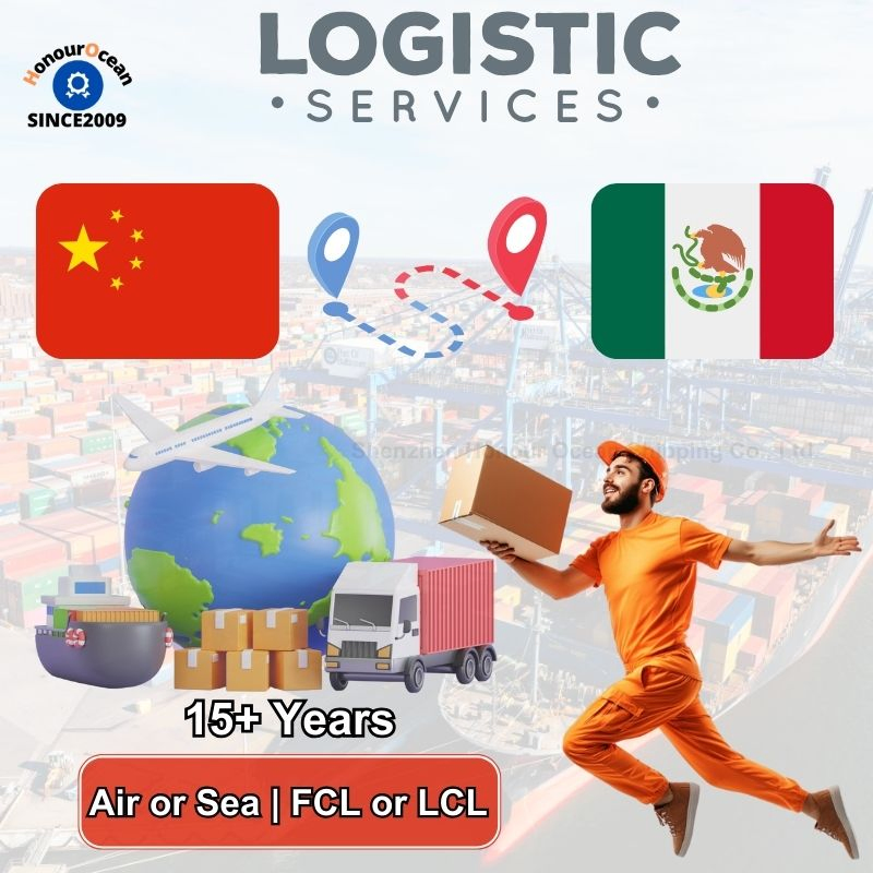 Customs - Clearance - Included Shipping From China to Mexico by Freight Agents