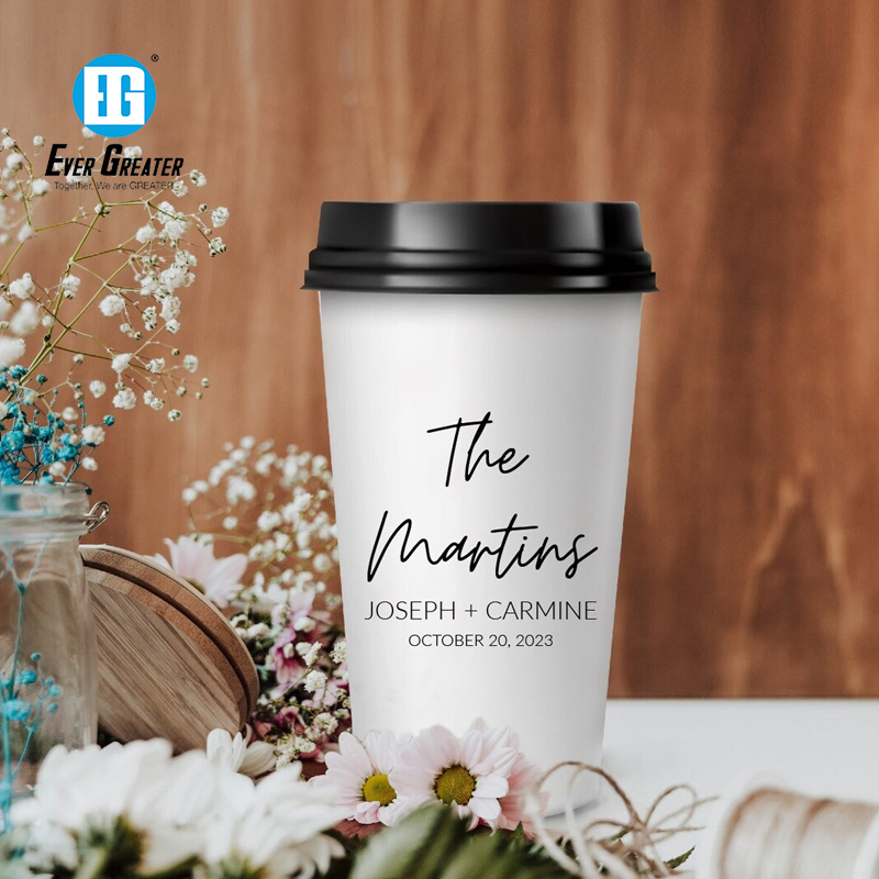 Eco-Friendly Biodegradable Paper Coffee Cups with PLA Lining for Sustainable Takeaway Solutions