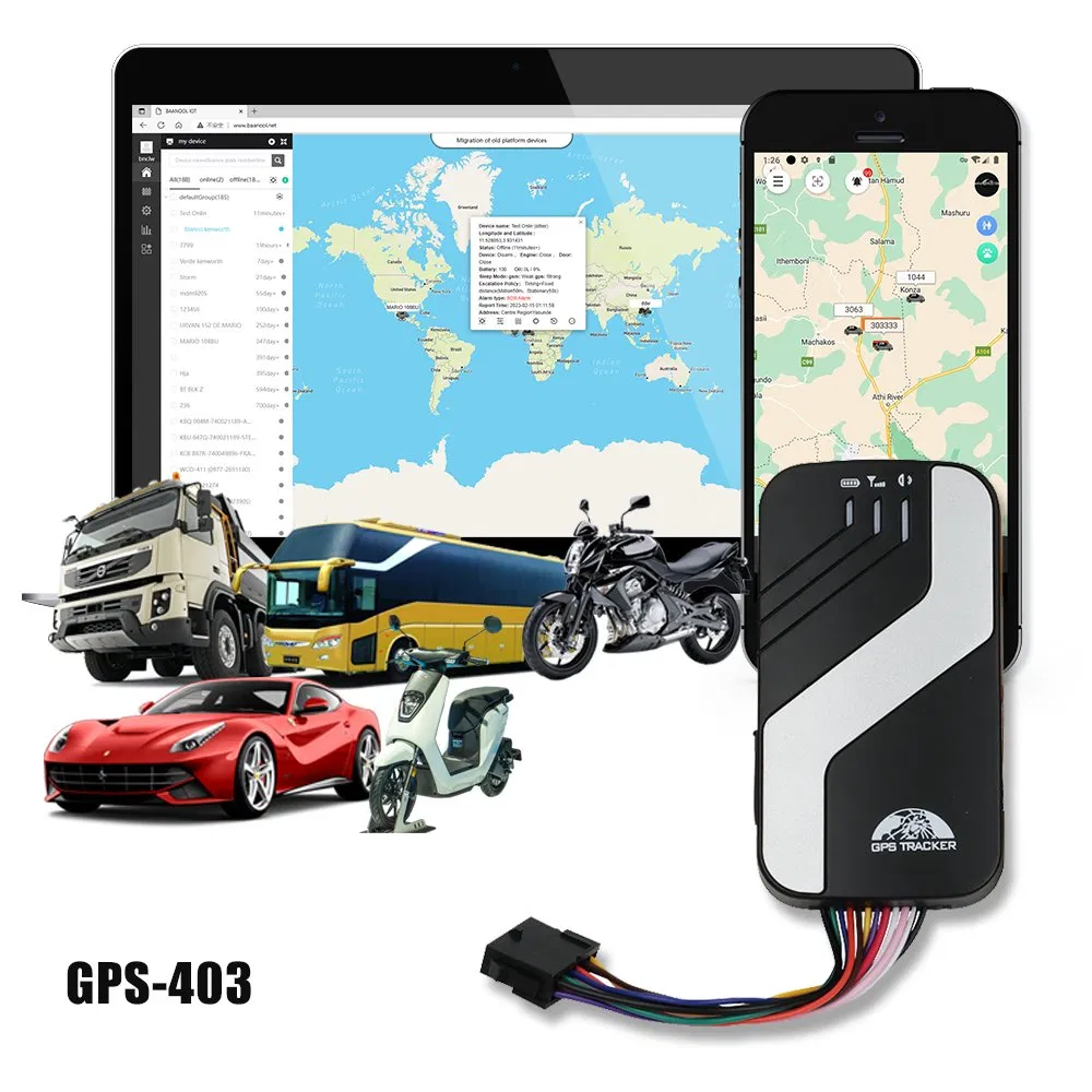 New GPS403 with Bluetooth 4G Coban GPS Manufacturer Car GPS Tracker Support Acc Door Alarm Engine Stop with 4G LTE Real-Time Tracking 4G GPS Tracker