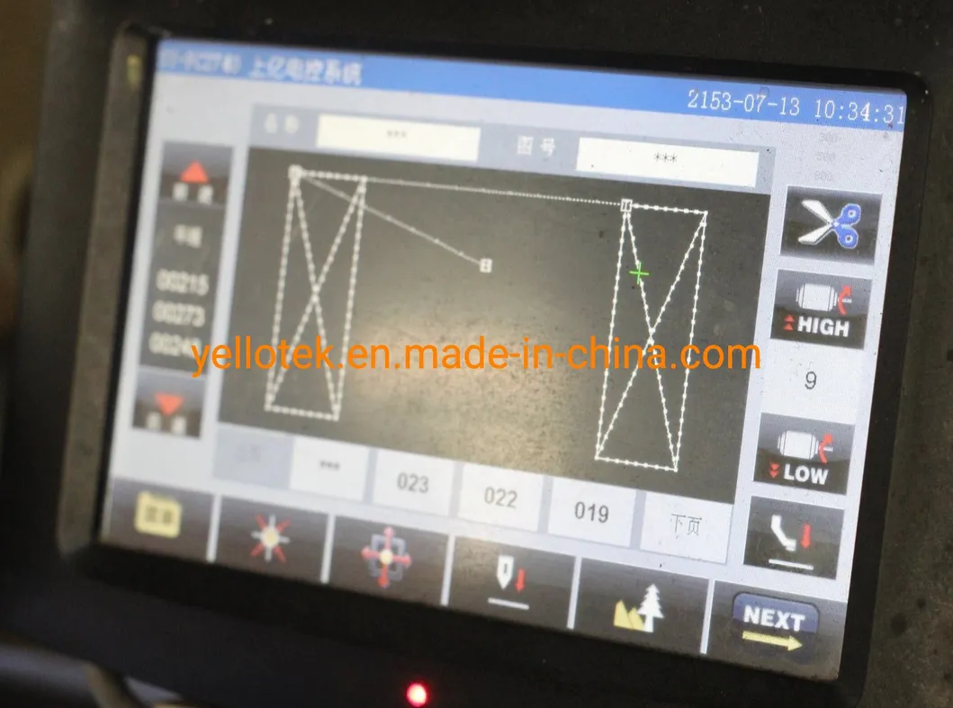 Handle sewing routes