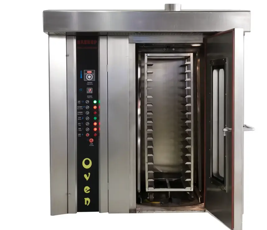 High-Quality Commercial Bakery electric gas diesel Rotary Convection Oven machine Manufacturers, Suppliers