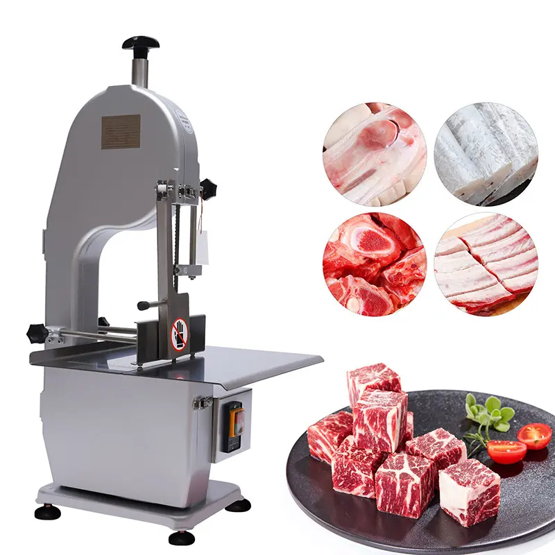 Best Electric Food Industry Frozen Meat Cutting Machine Bone Band Saw Tuna Processing Suppliers, Factories