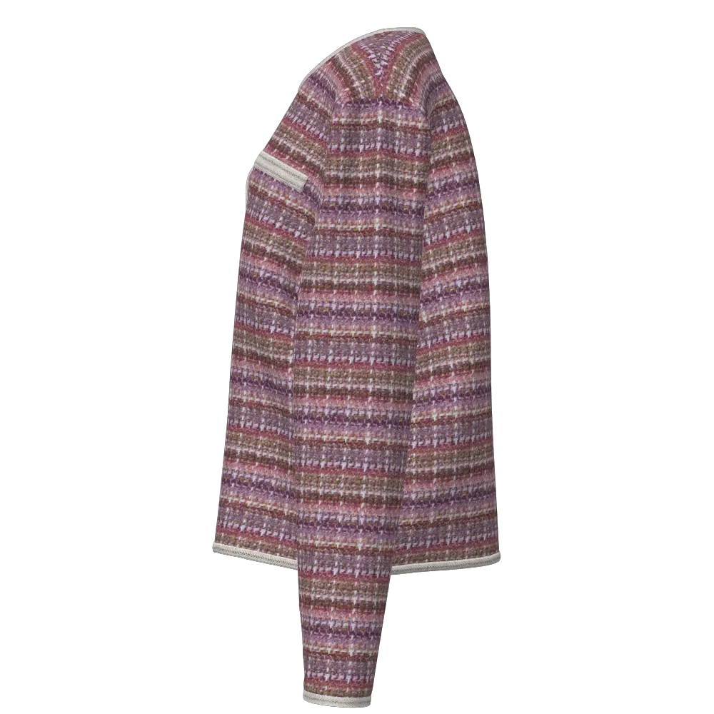 China Women's Tweed-Style Jacket Manufacturer, Suppliers