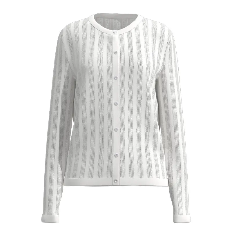Wholesale Women's Round-Neck Cardigan Supplier, Factory