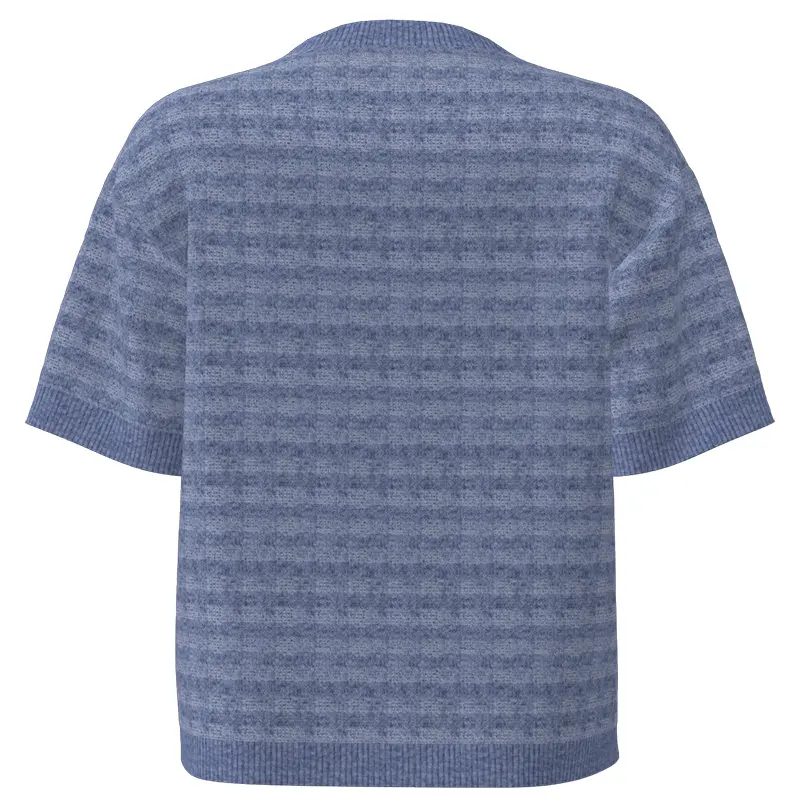 Wholesale Women's Round-Neck Short-Sleeve Sweater Manufacturer, Supplier