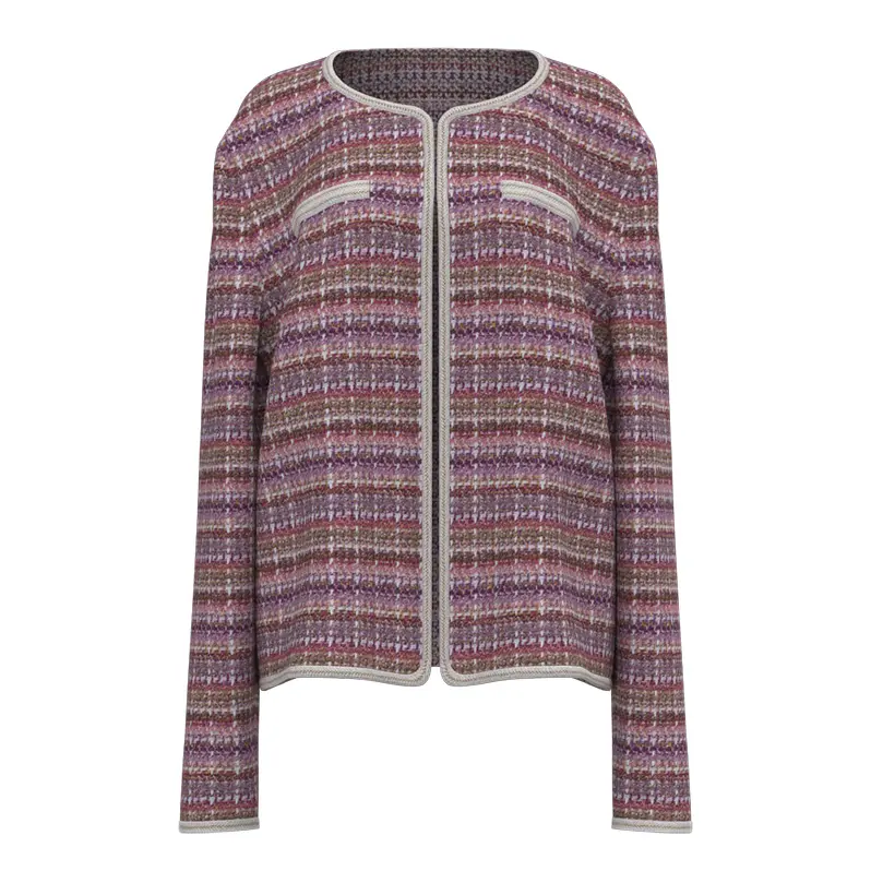 China Women's Tweed-Style Jacket Manufacturer, Suppliers