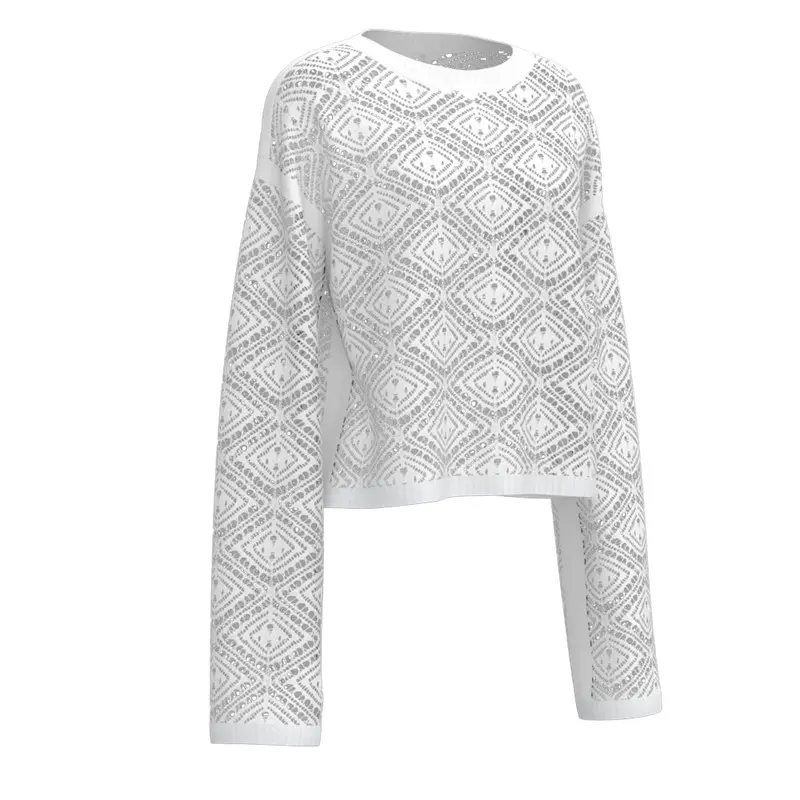 Wholesale Women's Round-Neck Pullover Sweater Supplier, Factories