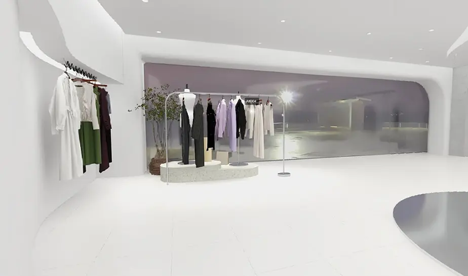 Fuji Fashion 3D Exhibition Hall - Virtual Knitwear Showroom Slide 1
