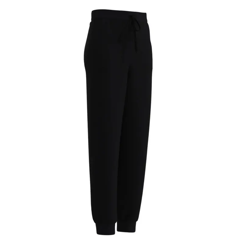 China Ladies' High-Waisted Tapered Knit Pants Eco-friendly Easycare Machine-washable Manufacturer, Factory