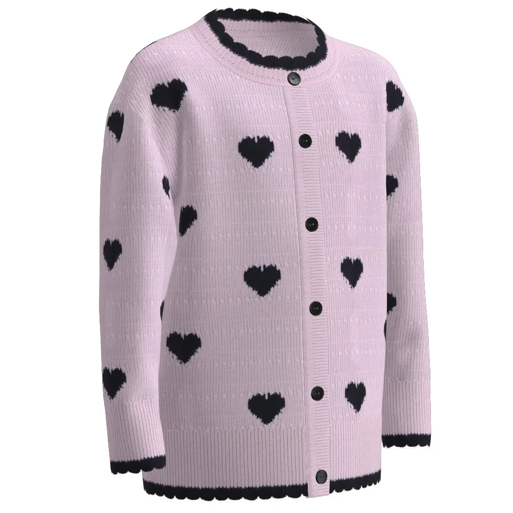 Wholesale Girls' Knitted Cardigan Manufacturers, Supplier
