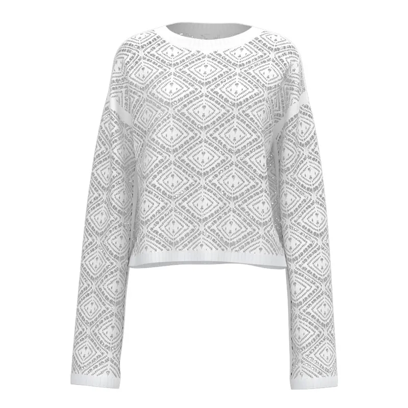 Wholesale Women's Round-Neck Pullover Sweater Supplier, Factories