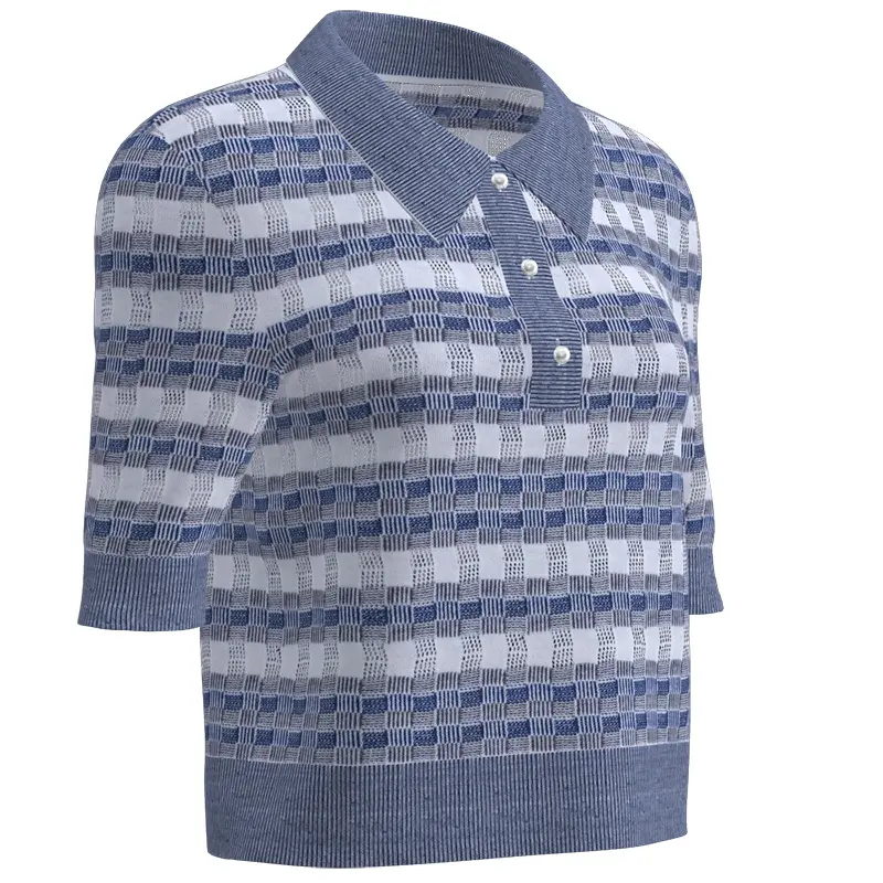 High-Quality Women's Short-Sleeve Polo Shirt Suppliers, Factories