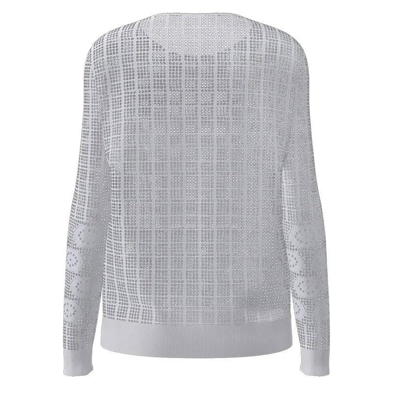 Wholesale Women's Long-Sleeve Round Neck Sweater Manufacturer, Factory