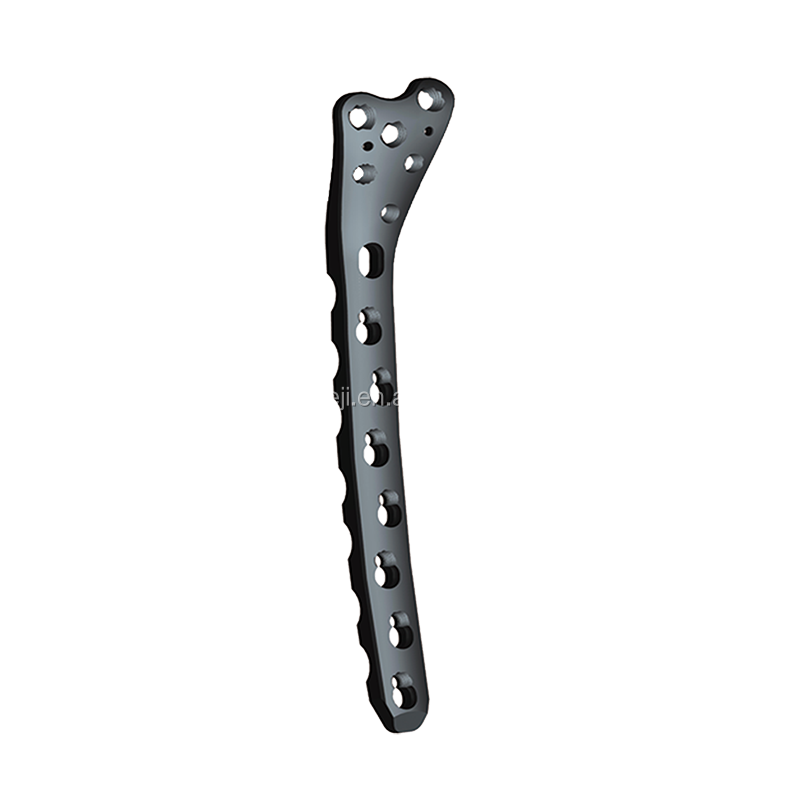 2.0 L Mini Trauma Straight Anatomic Plate Titanium Hand Foot Non-Active Surgical Instrument Model II CE Certified