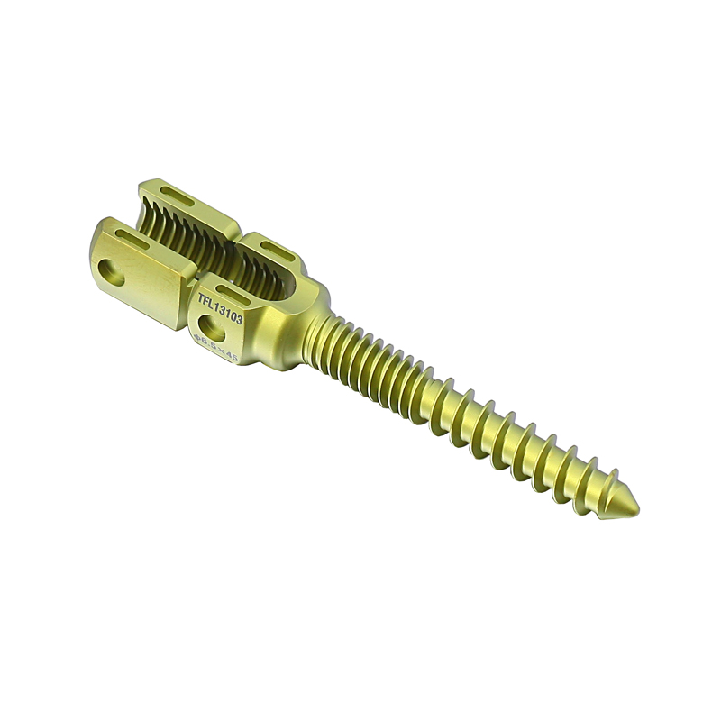 Titanium Orthopedic Pedicle Screw . Usmart Spine Implant. Mono Screw, Poly Screw