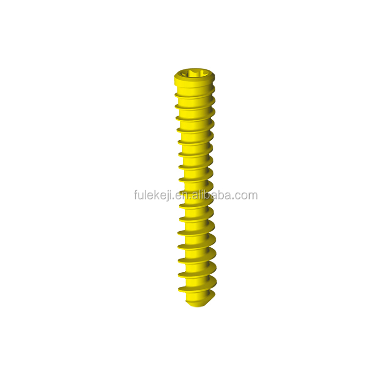 DHC Titanium Cannulated Spine Screw System Orthopedic Medical Implant From Beijing Fule