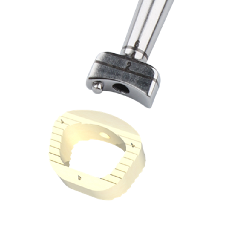 Made China Fule Miko II Manual Operation Premium Minimally Invasive Surgery Peek Anterior Cervical Cage Implantable Artificial