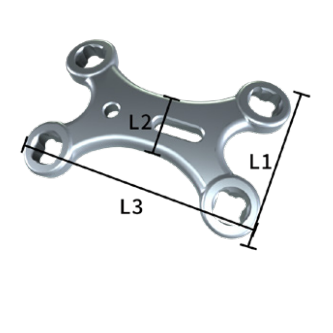 CE Marked Ankle Plate Implant China Manufactured for Calcaneal and Distal Tibia Fracture Interventional Fixation