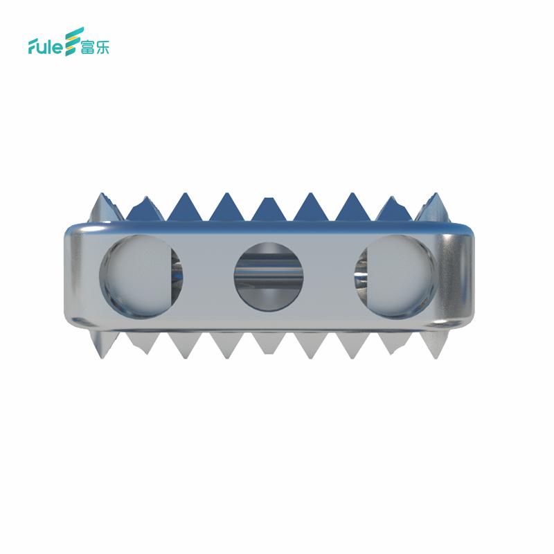 Titanium Artificial Organs Implant Materials Arc-Shaped Cervical Interbody Fusion Cage Apply to Normal Endplate