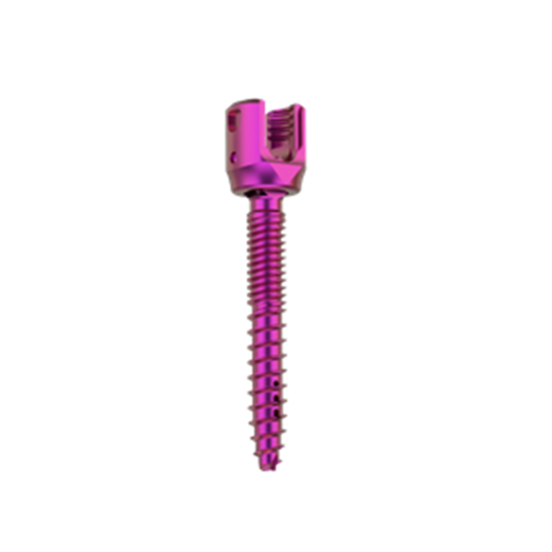 China Manufacture Titanium Orthopedic Surgical Implants 5.5mm System Monoaxial Pedicle Screw for Spine Fixation Surgery Fule